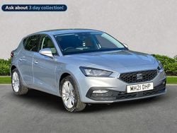 Silver Used 2021 Seat Leon SE Dynamic Hatchback | £12,898 (Fair price)
