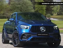 Brilliant blue Used 2021 Mercedes GLE63 AMG AMG Line Premium Plus Coupe | £47,990