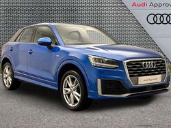 Blue Used 2018 Audi Q2 S-Line SUV | £15,495 (Fair price)