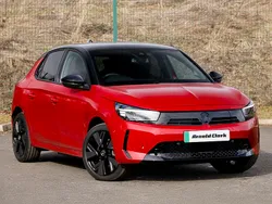 Two coat metallic crimson red New 2025 Vauxhall Corsa-e Hatchback | £17,998 (Fair price)