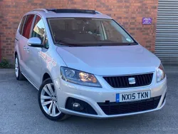 Silver Used 2015 Seat Alhambra SE MPV | £8,995 (Good price)