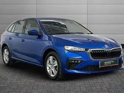 Race blue metallic Used 2025 Skoda Scala SE Hatchback | £18,500 (A bit pricey)