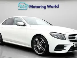 White Used 2019 Mercedes E220 AMG line Sedan | £19,700 (Good price)