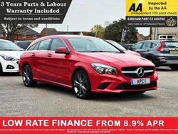 Red Used 2015 Mercedes CLA200 Shooting Brake Estate | £10,795 (Fair price)