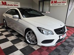 White Used 2016 Mercedes E220 AMG line Coupe | £9,650 (A bit pricey)