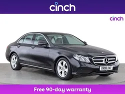 Black Used 2018 Mercedes E220 Premium Sedan | £15,899 (Fair price)