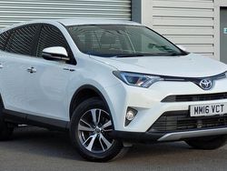 White Used 2016 Toyota RAV4 Business Edition Estate | £8,499 (Fair price)