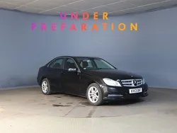 Black Used 2013 Mercedes C180 Executive Sedan | £5,995 (Fair price)