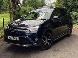 Blue Used 2017 Toyota RAV4 SUV | £9,995 (Fair price)