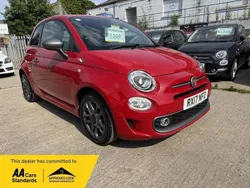 Red Used 2017 Fiat 500 S Hatchback | £7,195 (Fair price)