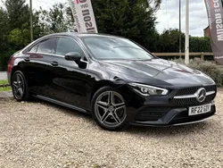 Black Used 2022 Mercedes CLA180 AMG line Sedan | £25,301 (Fair price)