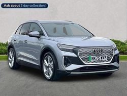 Silver Used 2025 Audi Q4 e-tron S-Line SUV | £39,970 (Good price)