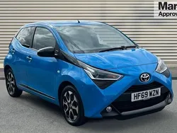Blue Used 2019 Toyota Aygo Trend Hatchback | £9,294 (Fair price)