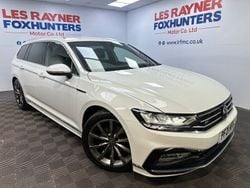 White Used 2021 VW Passat R-line Estate | £14,499 (Fair price)