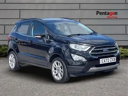 Black Used 2022 Ford Ecosport Titanium SUV | £10,995 (Fair price)
