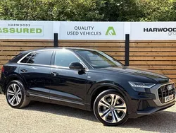 Black Used 2021 Audi Q8 S-Line SUV | £29,890 (Super price)