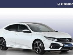 White Used 2019 Honda Civic EX Hatchback | £10,799 (Fair price)