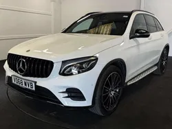 White Used 2018 Mercedes GLC250 AMG Line Premium SUV | £19,350 (Fair price)
