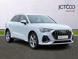 White Used 2022 Audi Q3 S-Line SUV | £26,000 (Good price)