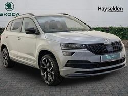 Meteor grey Used 2021 Skoda Karoq SportLine SUV | £19,699 (Fair price)