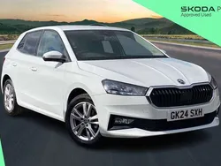White Used 2024 Skoda Fabia SE L Hatchback | £17,581 (Fair price)