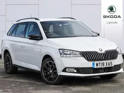 Moon white metallic Used 2019 Skoda Fabia Estate | £10,590