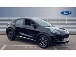 Black Used 2022 Ford Puma Titanium SUV | £13,800 (Super price)