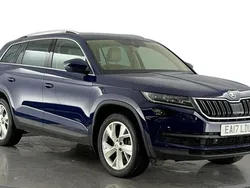 Blue Used 2017 Skoda Kodiaq SUV | £17,920 (Fair price)