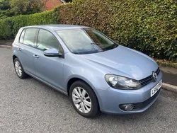 Blue Used 2010 VW Golf VI SE Hatchback | £4,295 (Fair price)
