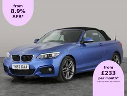 Blue Used 2017 BMW 220 M Sport Cabriolet | £13,345 (Fair price)