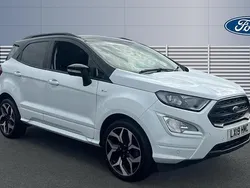 White Used 2019 Ford Ecosport ST-Line SUV | £10,500 (Fair price)