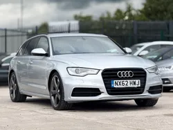 Silver Used 2013 Audi A6 Black Edition Estate | £8,348 (Fair price)