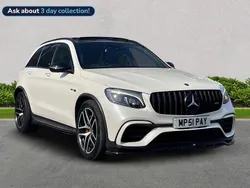 White Used 2018 Mercedes GLC63 AMG Premium Estate | £38,999 (Fair price)