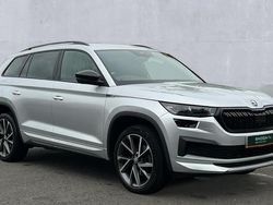 Brilliant silver metallic Used 2023 Skoda Kodiaq SportLine SUV | £28,490 (Good price)