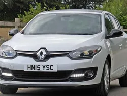 Pure white Used 2015 Renault Mégane III LIMITED Hatchback | £7,995 (Expensive)