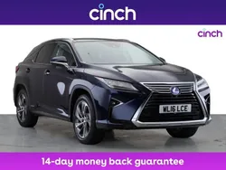 Blue Used 2016 Lexus RX450h SUV | £20,999 (Fair price)