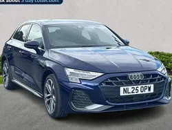 Blue Used 2025 Audi A3 e-tron S-Line Hatchback | £32,507 (Expensive)