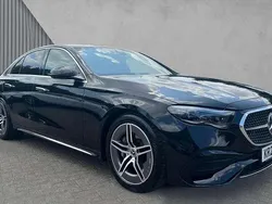 Obsidian black metallic Used 2024 Mercedes E220 Advanced Sedan | £45,019