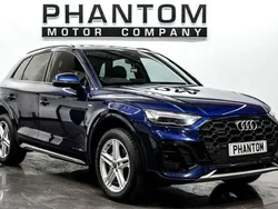Blue Used 2020 Audi Q5 S-Line SUV | £24,750 (Fair price)