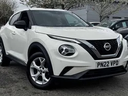 White Used 2022 Nissan Juke N-Connecta SUV | £15,390 (Fair price)