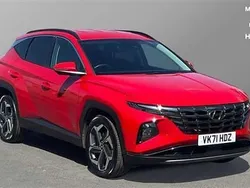 Red Used 2021 Hyundai Tucson Premium SUV | £23,908 (Fair price)