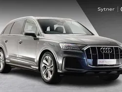 Grey Used 2022 Audi Q7 S-Line SUV | £38,500 (Fair price)