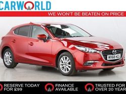 Red Used 2018 Mazda 3 Hatchback | £7,700 (Fair price)
