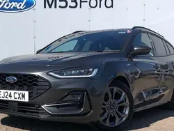 Grey Used 2024 Ford Focus ST-Line Estate | £22,495 (Expensive)