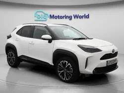 White Used 2023 Toyota Yaris Hybrid Hatchback | £20,300 (Expensive)