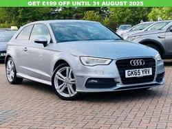Silver Used 2015 Audi A3 S-Line Hatchback | £8,150 (Fair price)