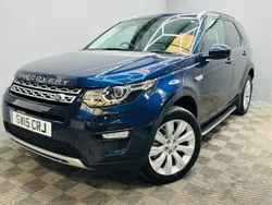 Blue Used 2015 Land Rover Discovery Sport HSE SUV | £9,990 (Fair price)
