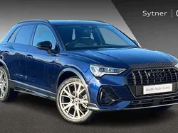 Blue Used 2025 Audi Q3 Black Edition SUV | £36,500 (Fair price)