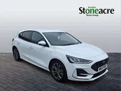 White Used 2023 Ford Focus ST-Line Hatchback | £16,490 (A bit pricey)