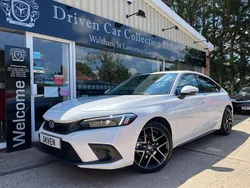 White Used 2022 Honda Civic Advance Hatchback | £25,995 (Fair price)